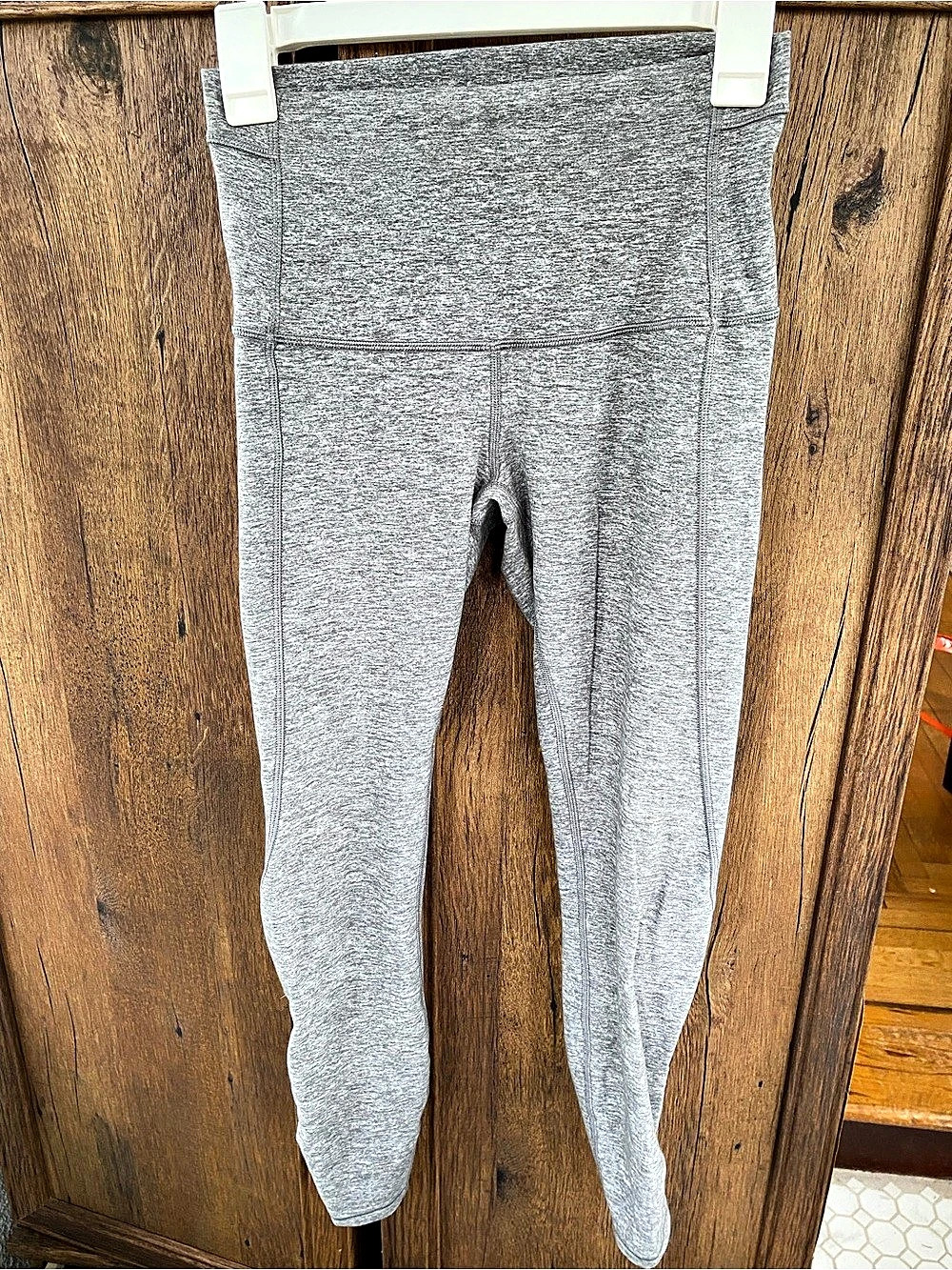 lululemon Pure Practice Pant Lace-Up Leggings Gray Size 6